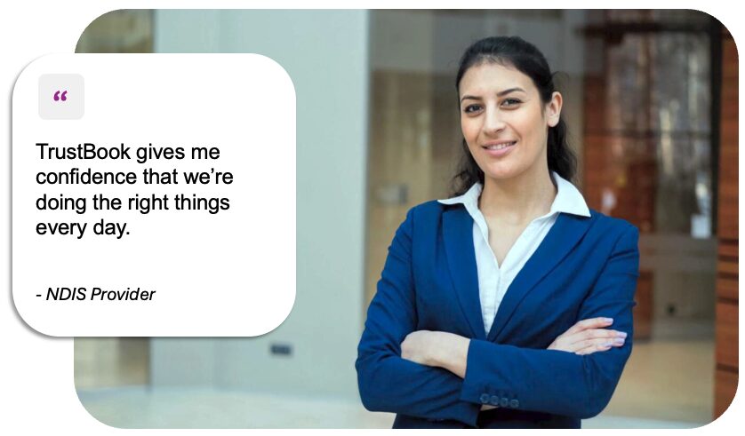 TrustBook gives confidence that we are doing the right things every day.